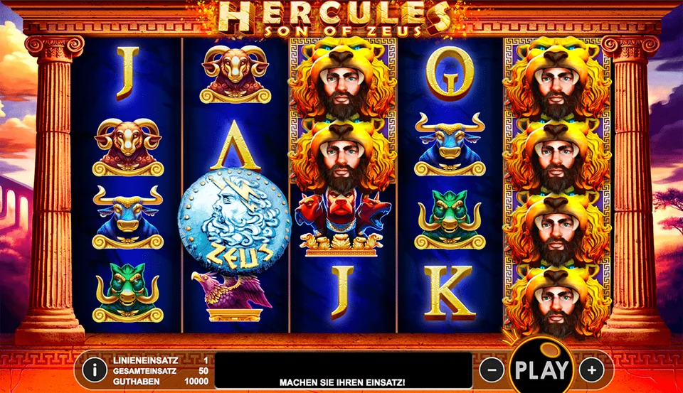 Hercules Son of Zeus